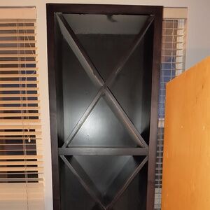 Set wood wine rack/holder